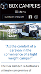 Mobile Screenshot of boxcampers.com